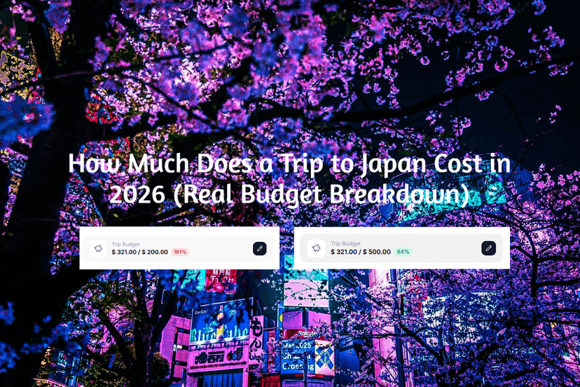 How Much Does a Trip to Japan Cost in 2026 (Real Budget Breakdown)